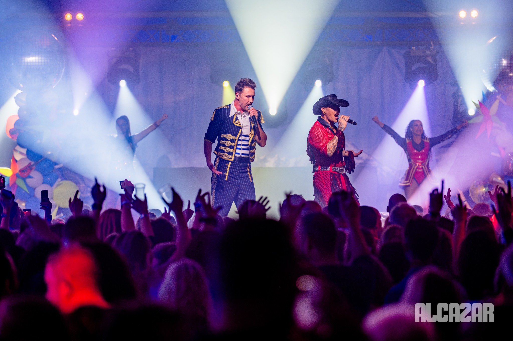 Vengaboys op het podium