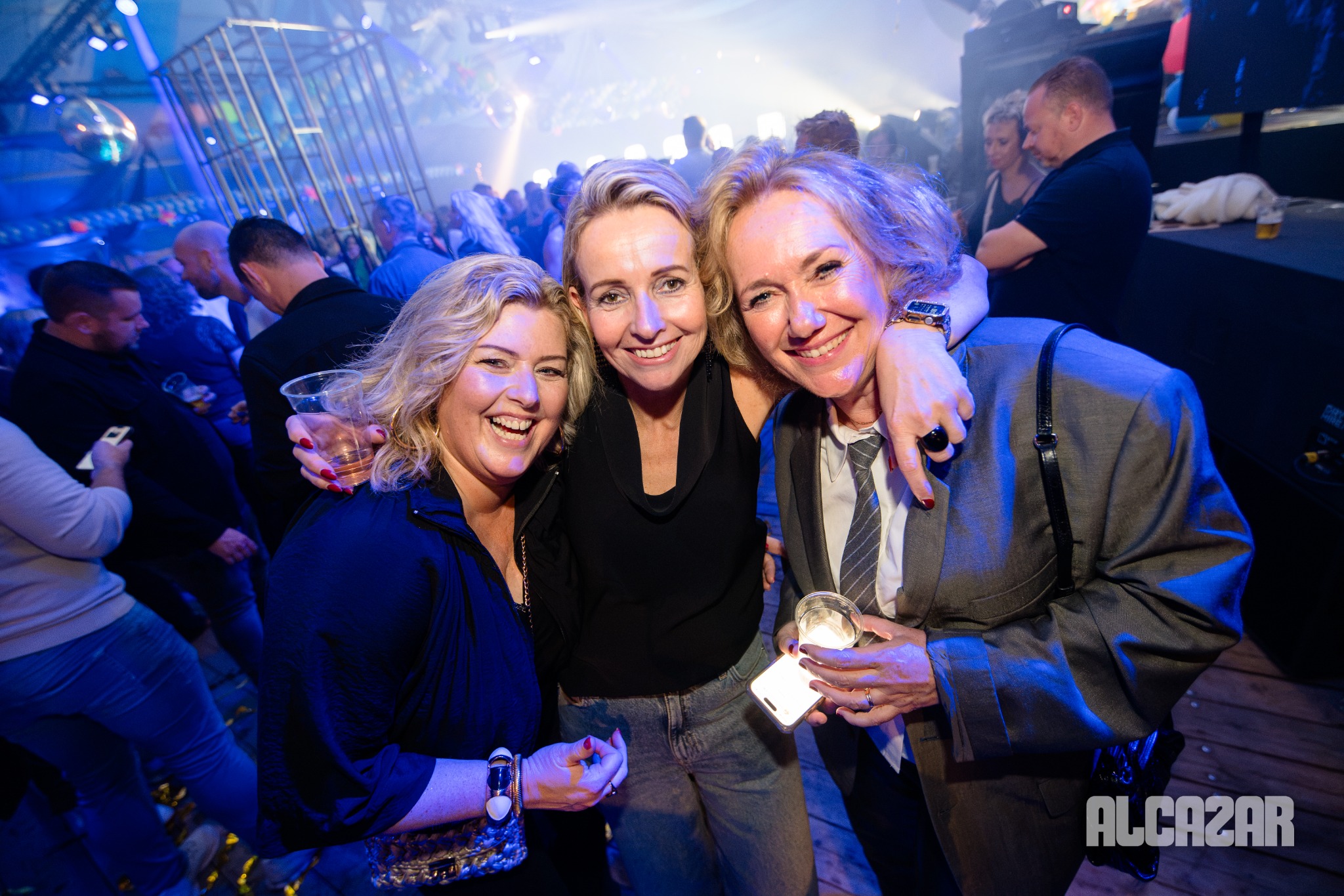 Samen genieten van de reünie